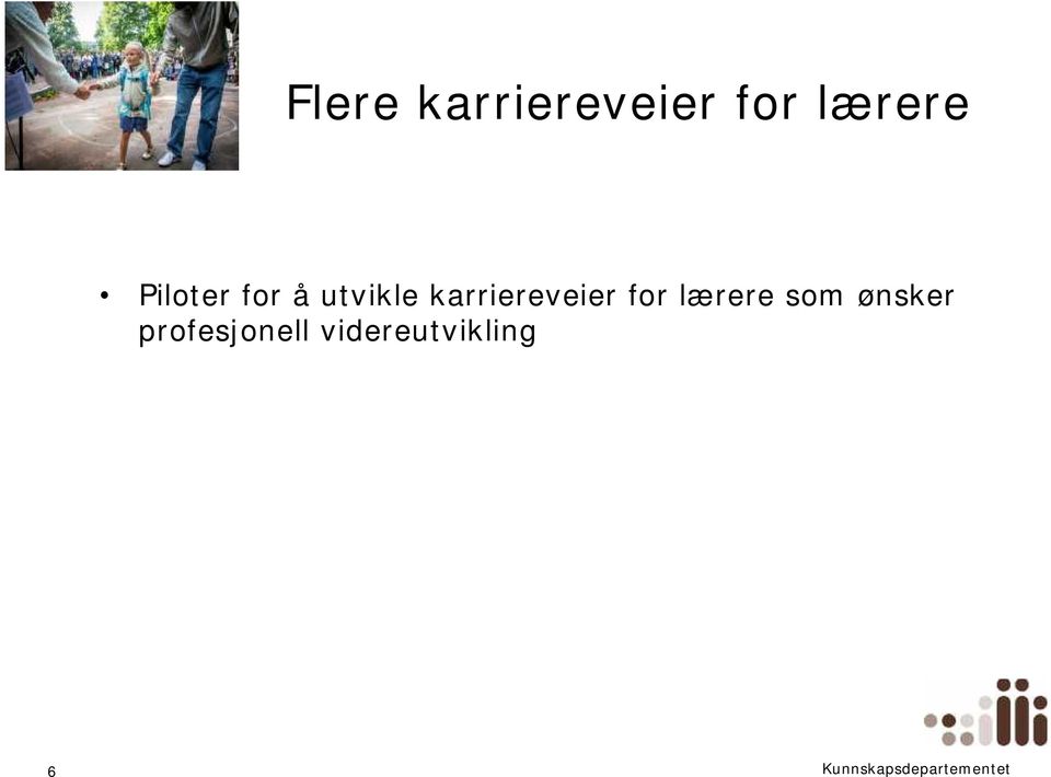 karriereveier for lærere som