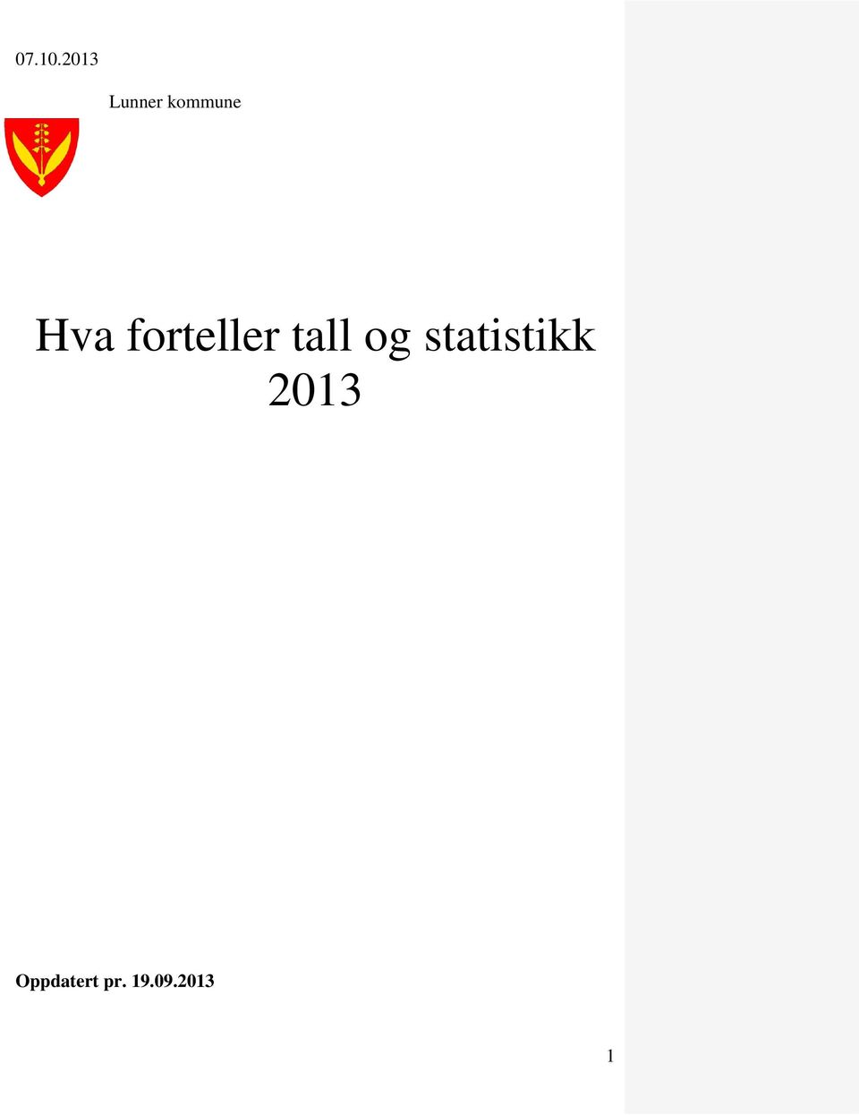 statistikk 2013