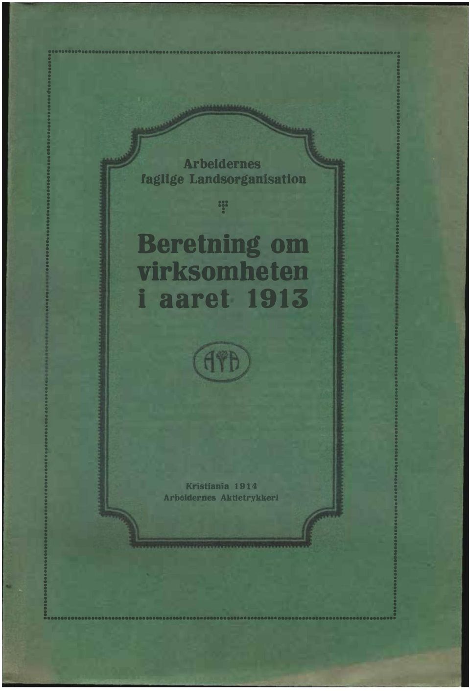 virksomheten i i aaret 93 : : i :, i : :! i : : i i! i! i. j : Kristiania 94.