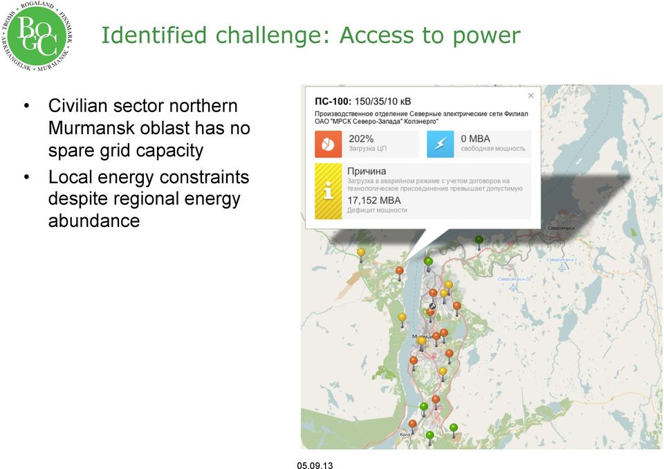 has no spare grid capacity Local energy