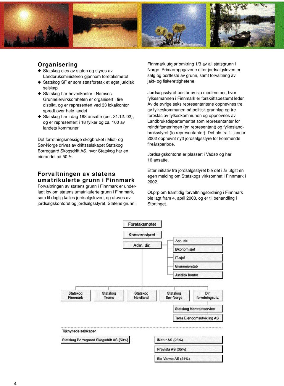 02), og er representert i 18 fylker og ca.