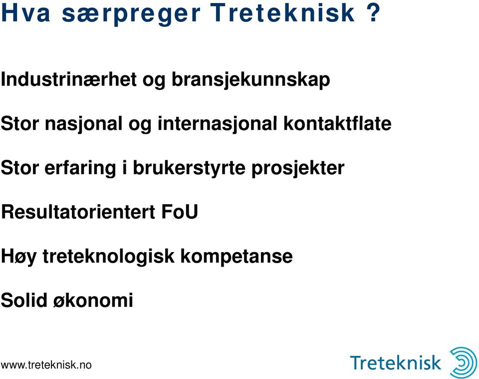 internasjonal kontaktflate Stor erfaring i