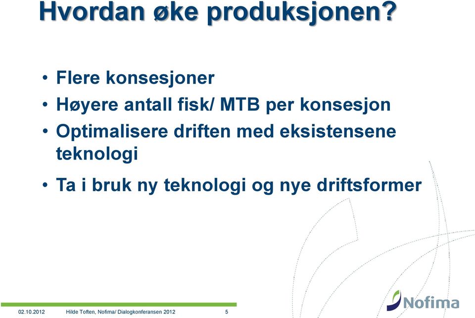 Optimalisere driften med eksistensene teknologi Ta i bruk