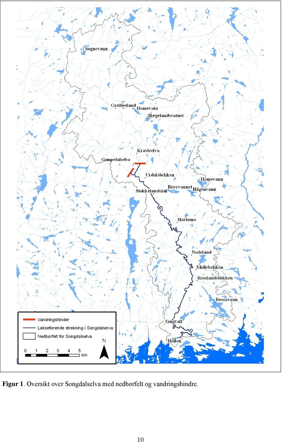 Songdalselva med