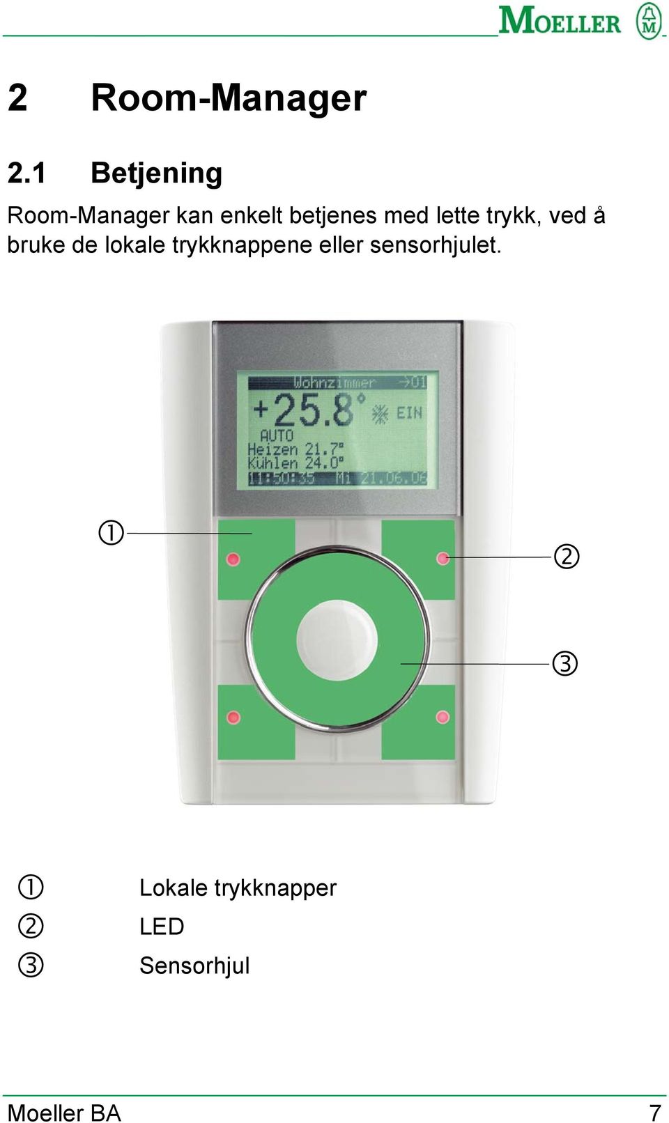 med lette trykk, ved å bruke de lokale