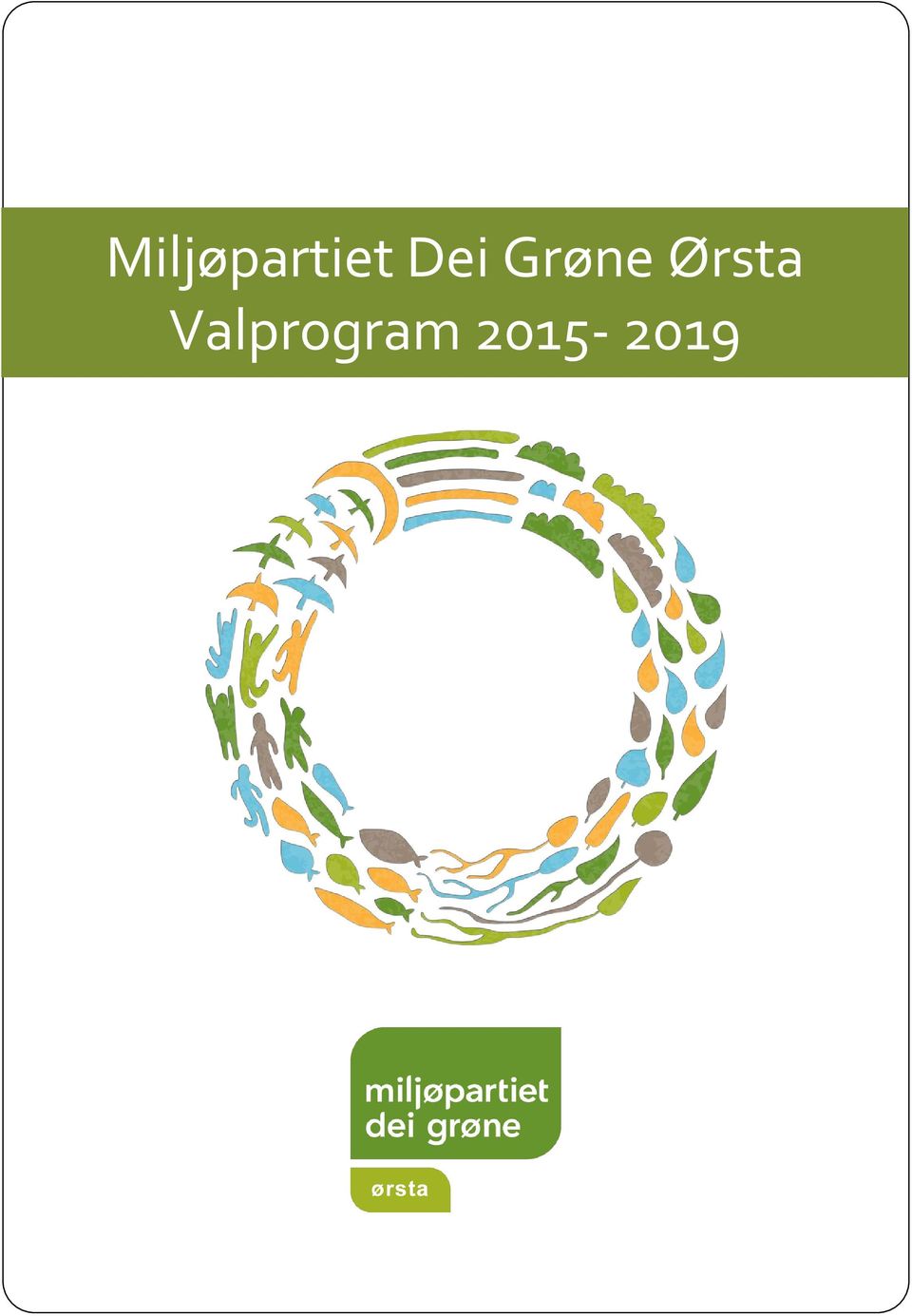 Valprogram 2015-2019