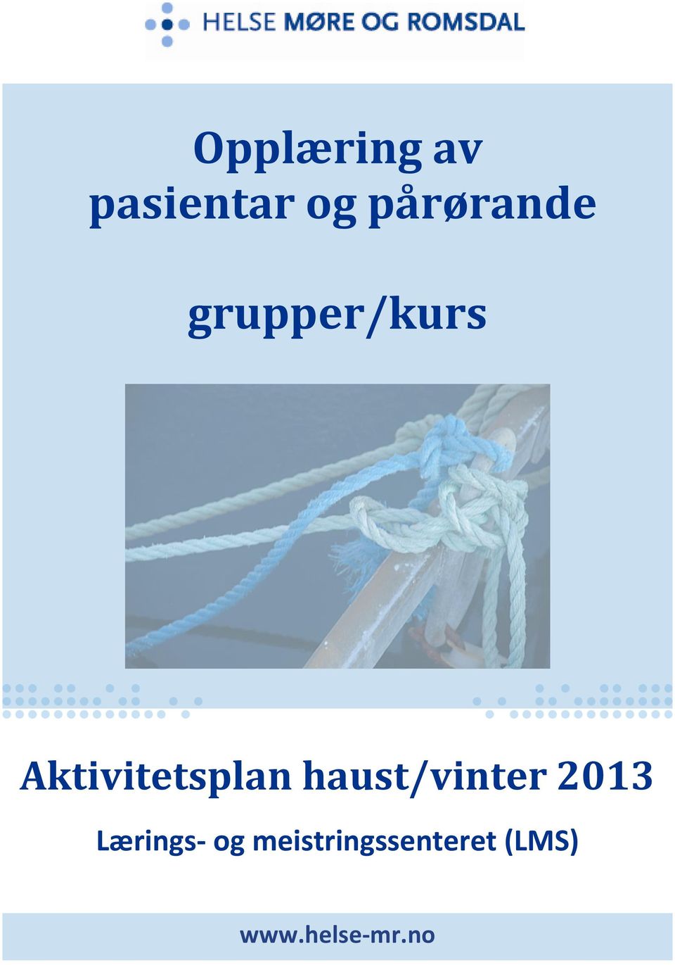 haust/vinter 2013 Lærings og