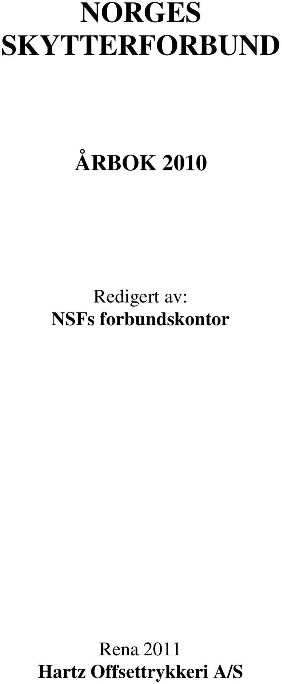 NSFs forbundskontor Rena