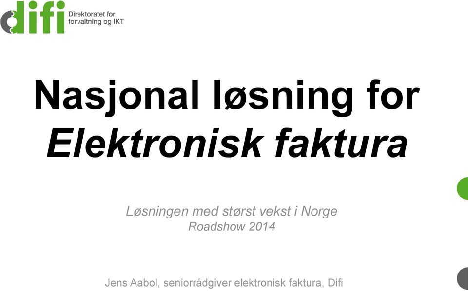 i Norge Roadshow 2014 Jens Aabol,