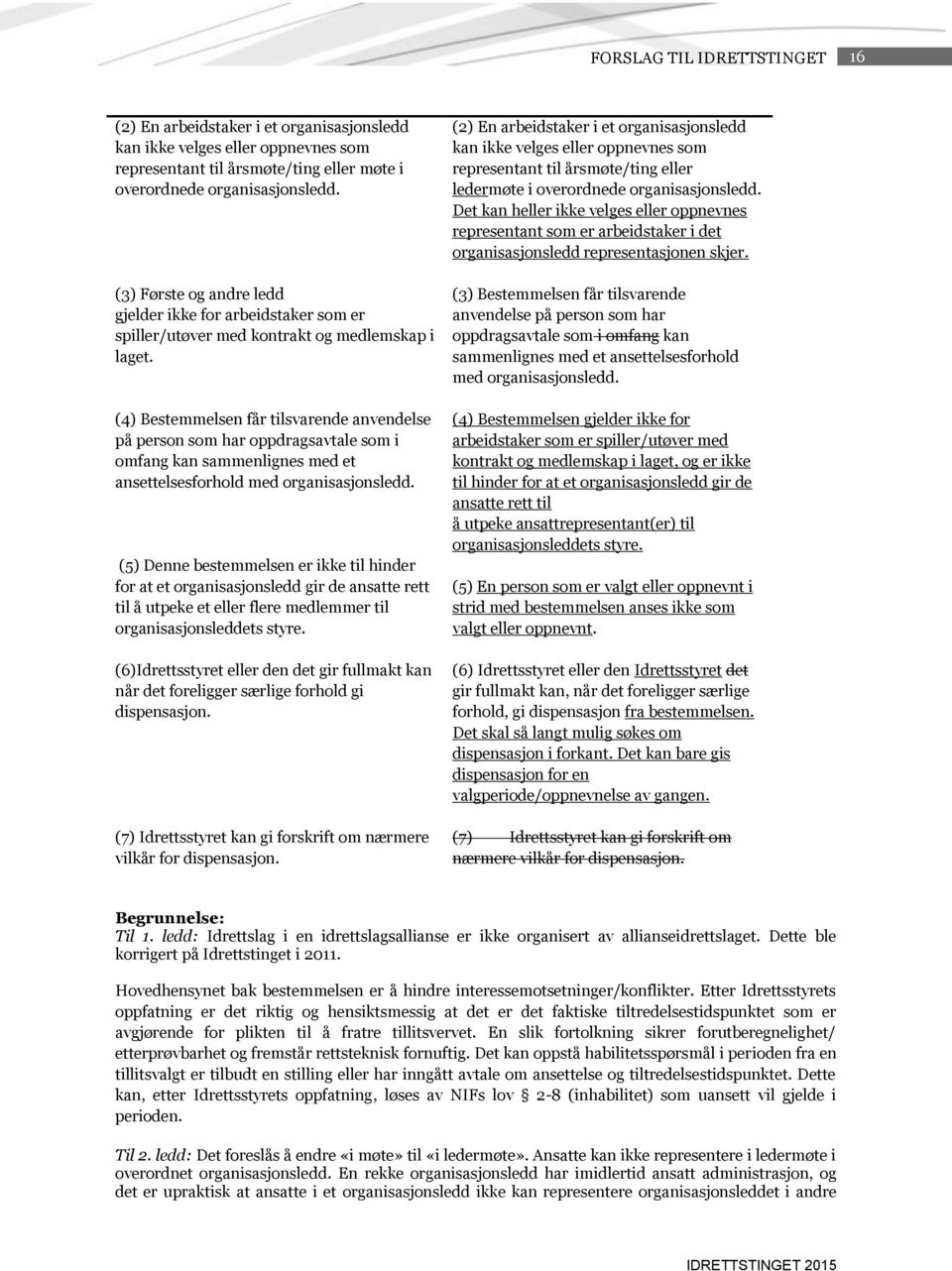 (4) Bestemmelsen får tilsvarende anvendelse på person som har oppdragsavtale som i omfang kan sammenlignes med et ansettelsesforhold med organisasjonsledd.