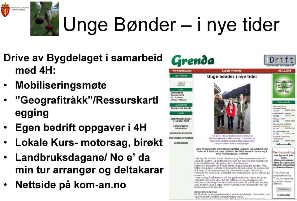 bedrift oppgaver i 4H Lokale Kurs- motorsag, birøkt