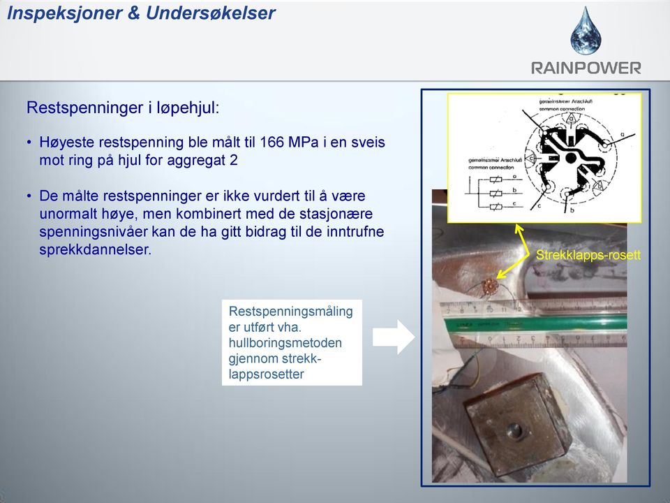 høye, men kombinert med de stasjonære spenningsnivåer kan de ha gitt bidrag til de inntrufne