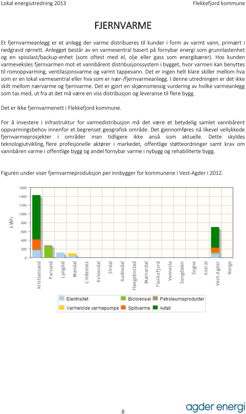 Hos kunden varmeveksles fjernvarmen mot et vannbårent distribusjonssystem i bygget, hvor varmen kan benyttes til romoppvarming, ventilasjonsvarme og varmt tappevann.