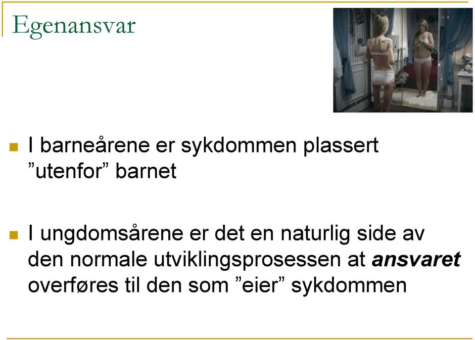 naturlig side av den normale