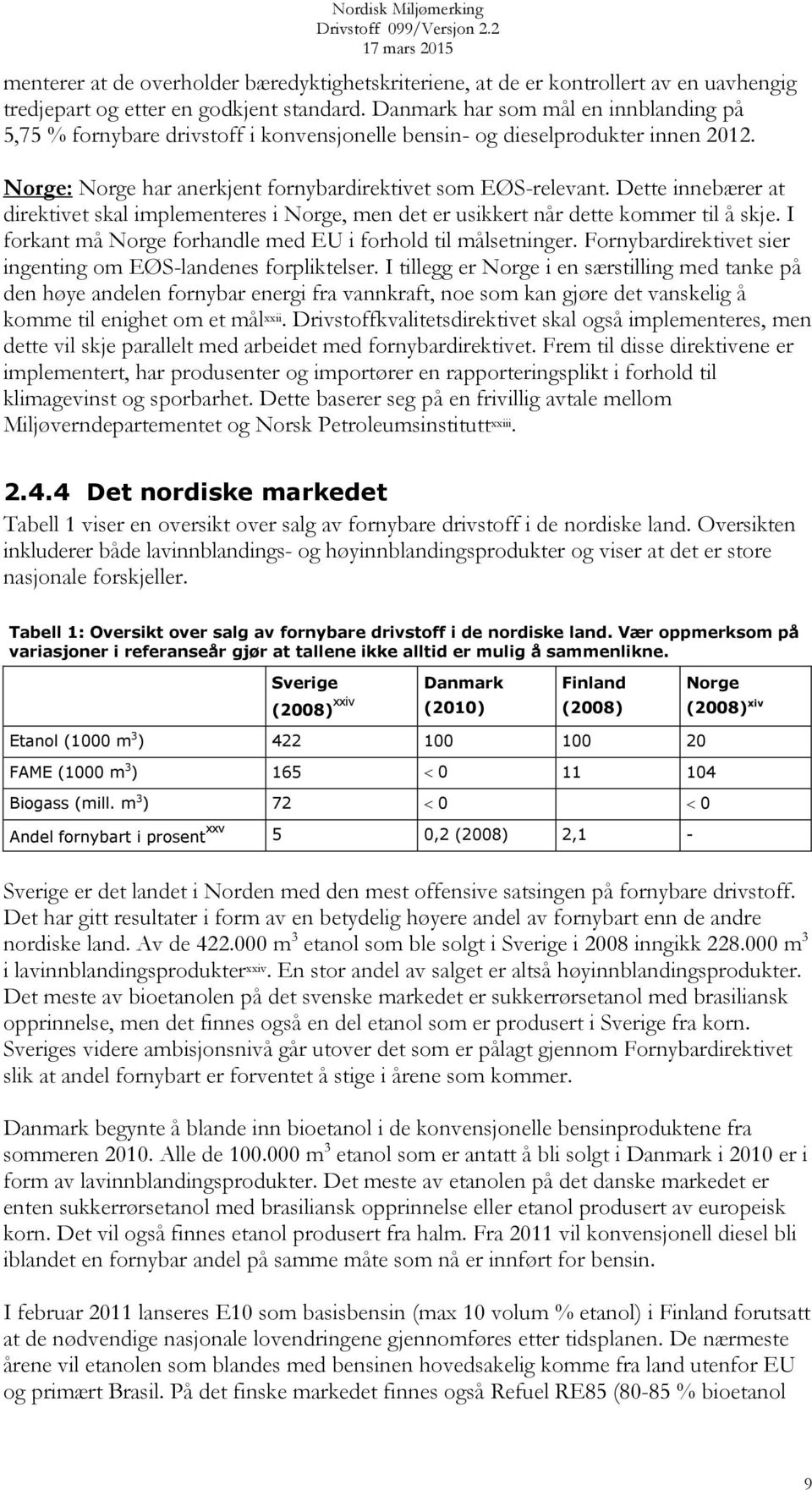 Dette innebærer at direktivet skal implementeres i Norge, men det er usikkert når dette kommer til å skje. I forkant må Norge forhandle med EU i forhold til målsetninger.