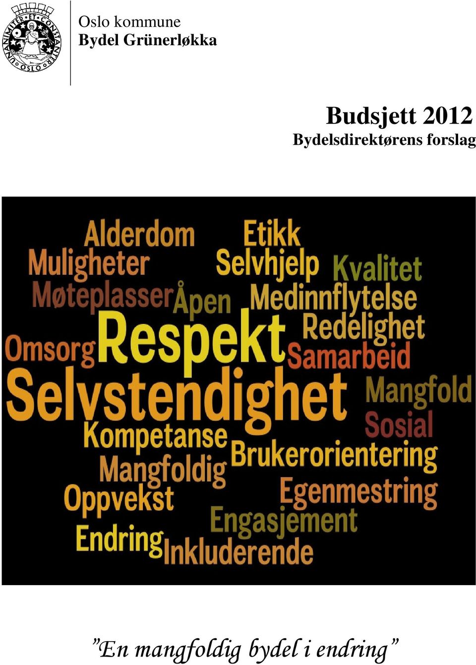 2012 Bydelsdirektørens