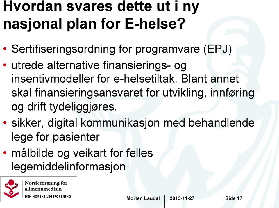 insentivmodeller for e-helsetiltak.