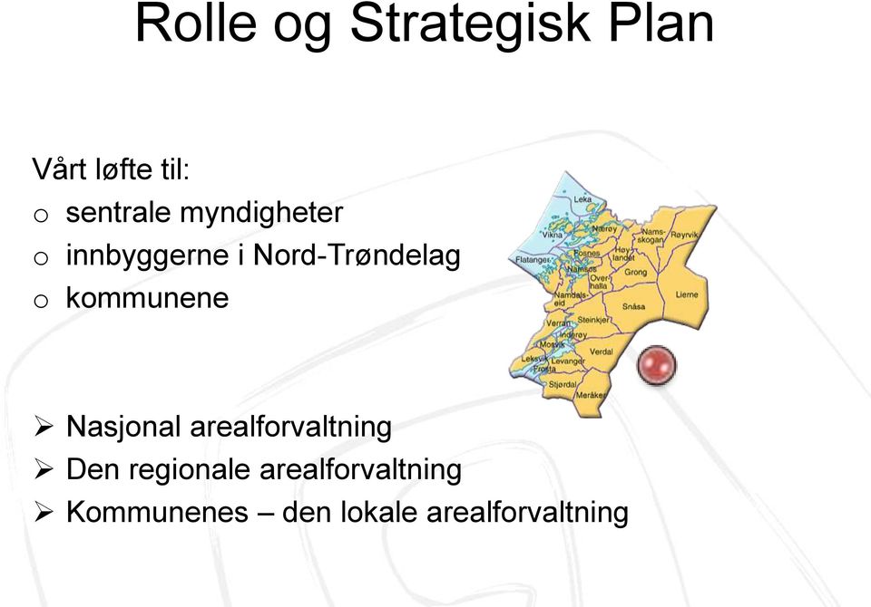 Nord-Trøndelag o kommunene Nasjonal