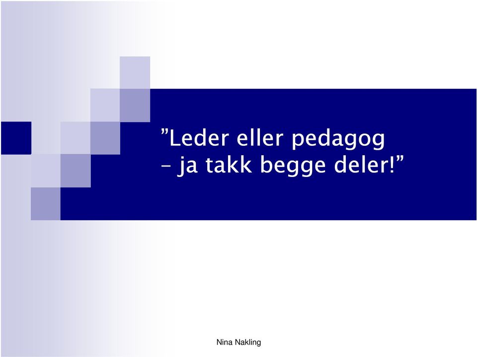 pedagog