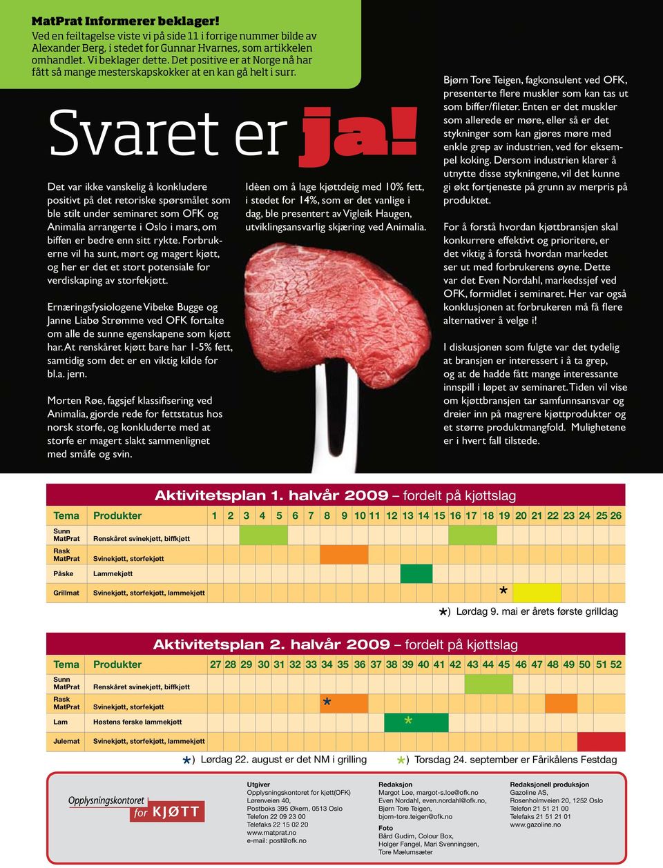 Det var ikke vanskelig å konkludere positivt på det retoriske spørsmålet som ble stilt under seminaret som OFK og Animalia arrangerte i Oslo i mars, om biffen er bedre enn sitt rykte.