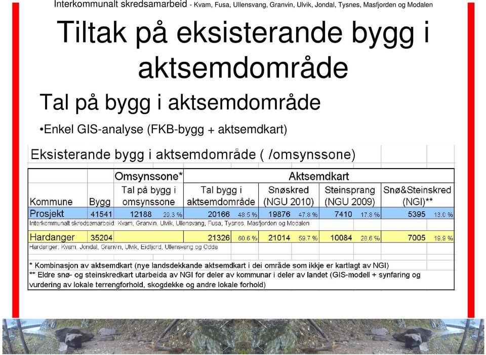 GIS-analyse