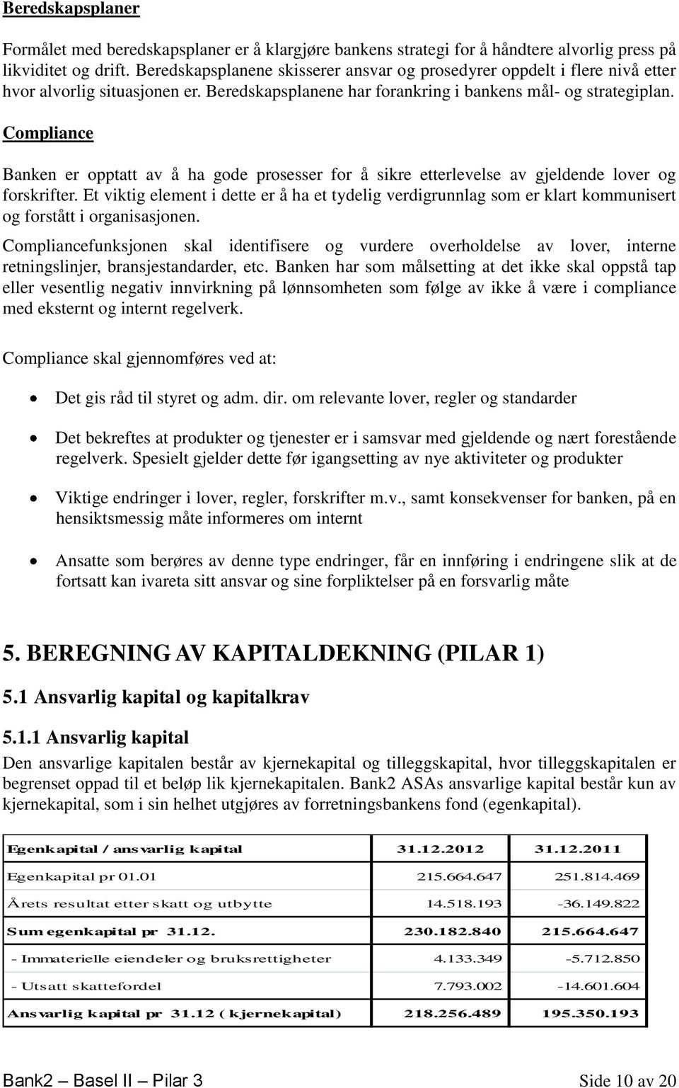 Compliance Banken er opptatt av å ha gode prosesser for å sikre etterlevelse av gjeldende lover og forskrifter.