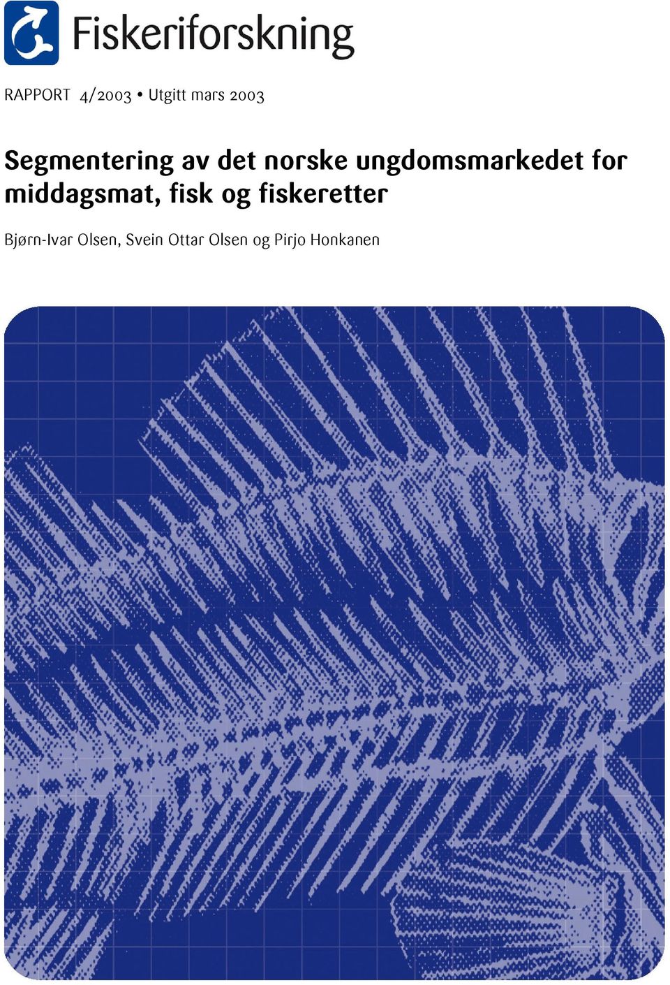 ungdomsmarkedet for middagsmat, fisk og