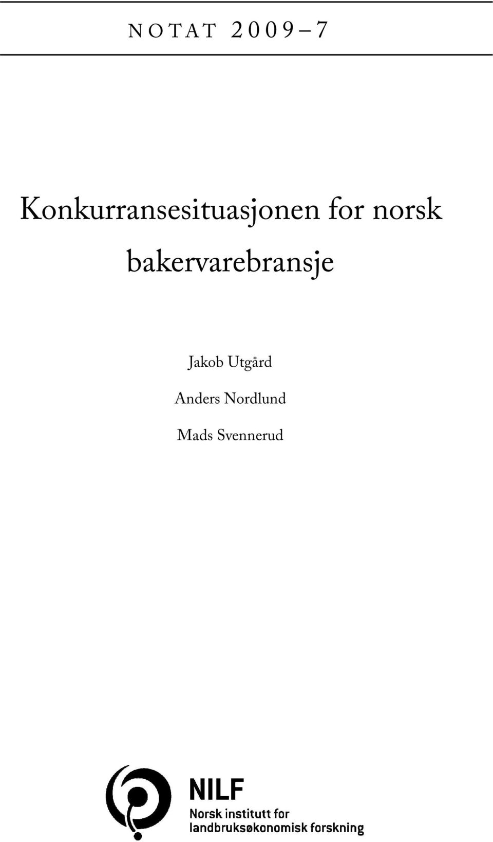 norsk bakervarebransje