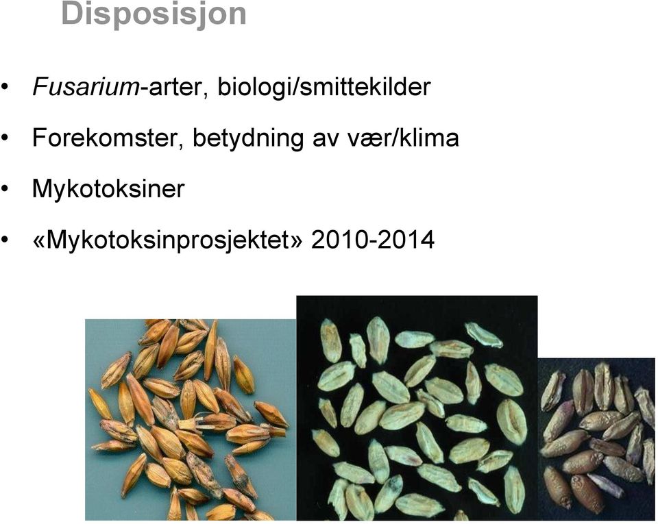 Forekomster, betydning av