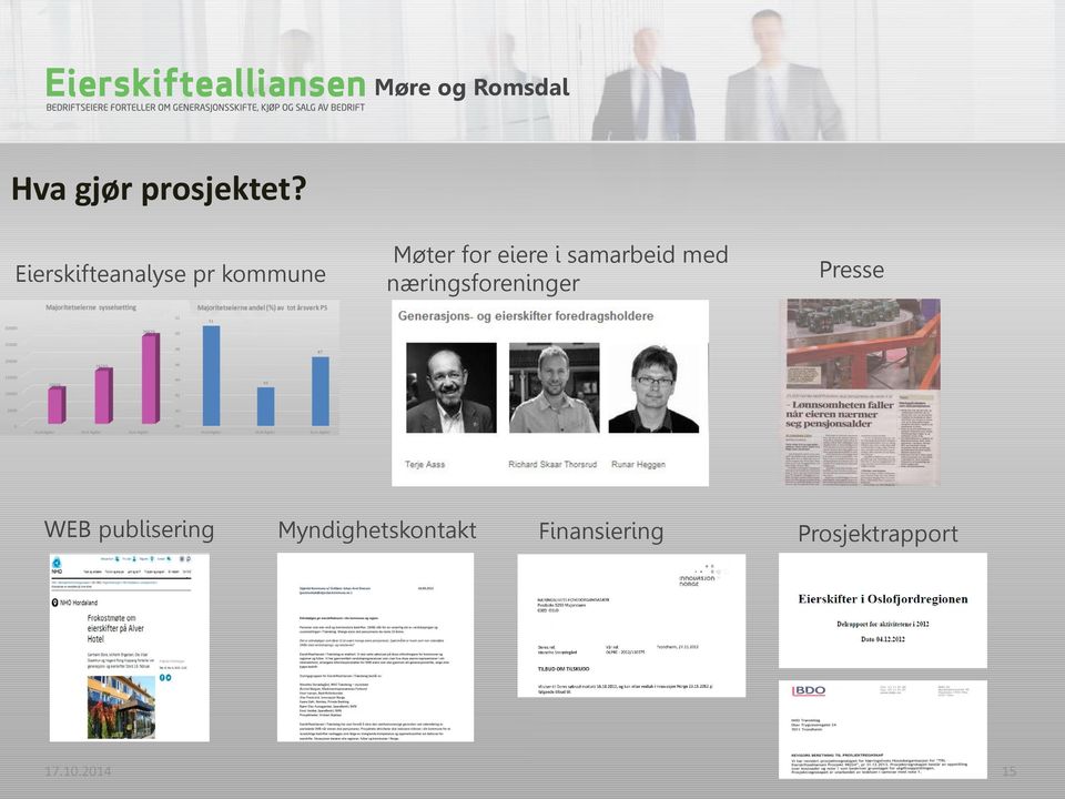 i samarbeid med næringsforeninger Presse WEB