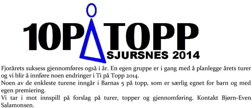 i Ti på Topp 2014.