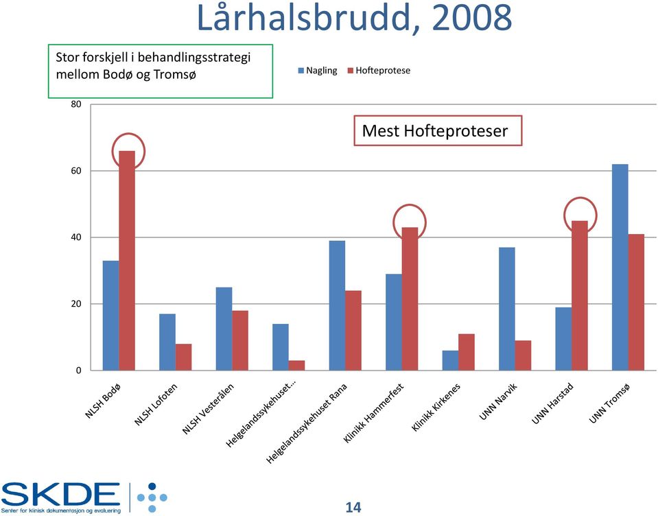 og Tromsø Lårhalsbrudd, 2008