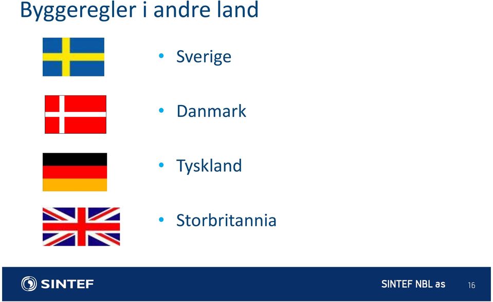 Sverige Danmark