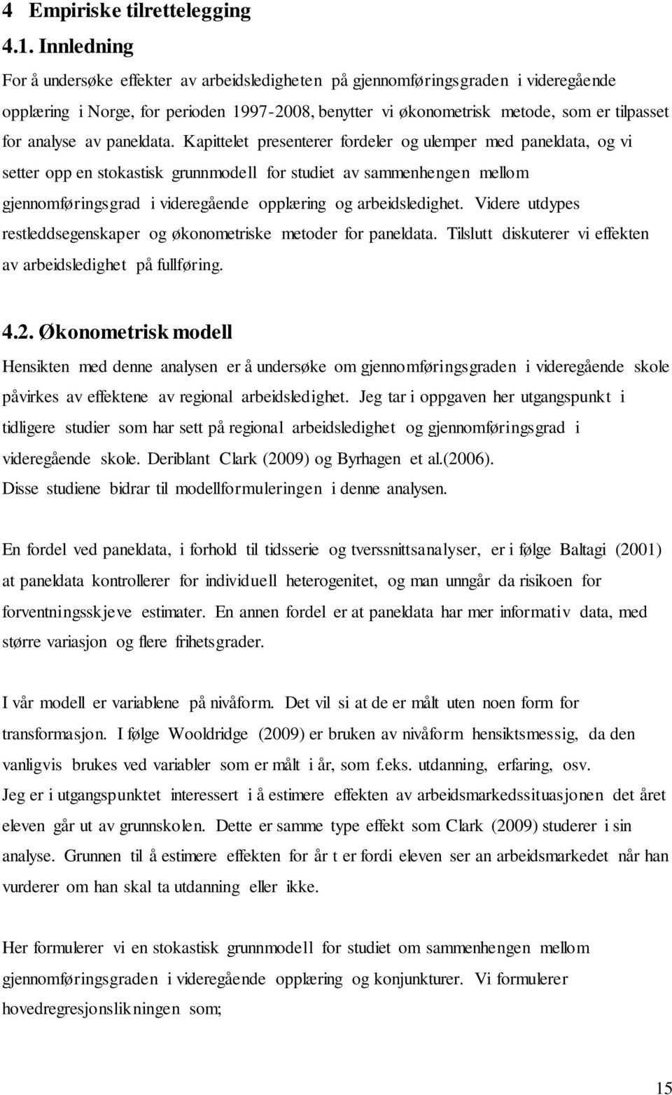 analyse av paneldata.