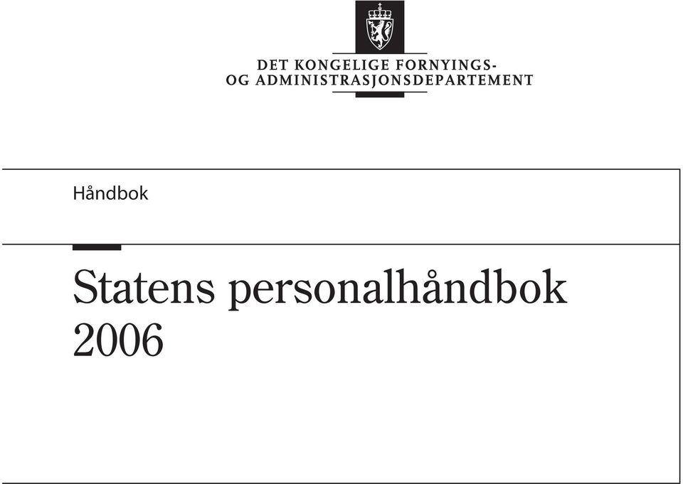 2006 Håndbok