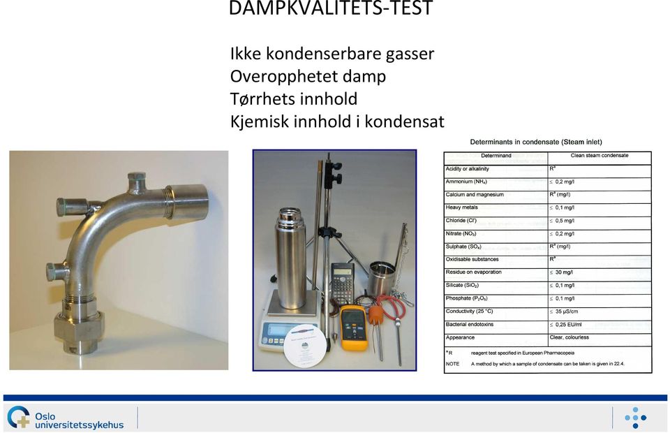 11140-4 Indirekte betyr at det hevdes at produktet kan benyttes som dampgjennomtrengings test uten å henvise til standarder