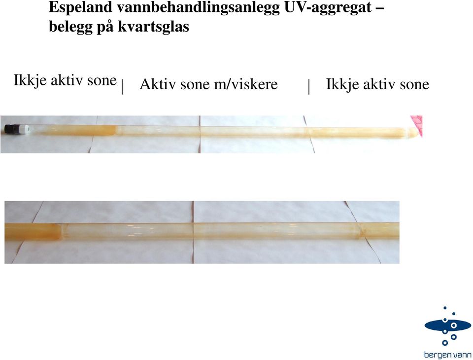 UV-aggregat belegg på