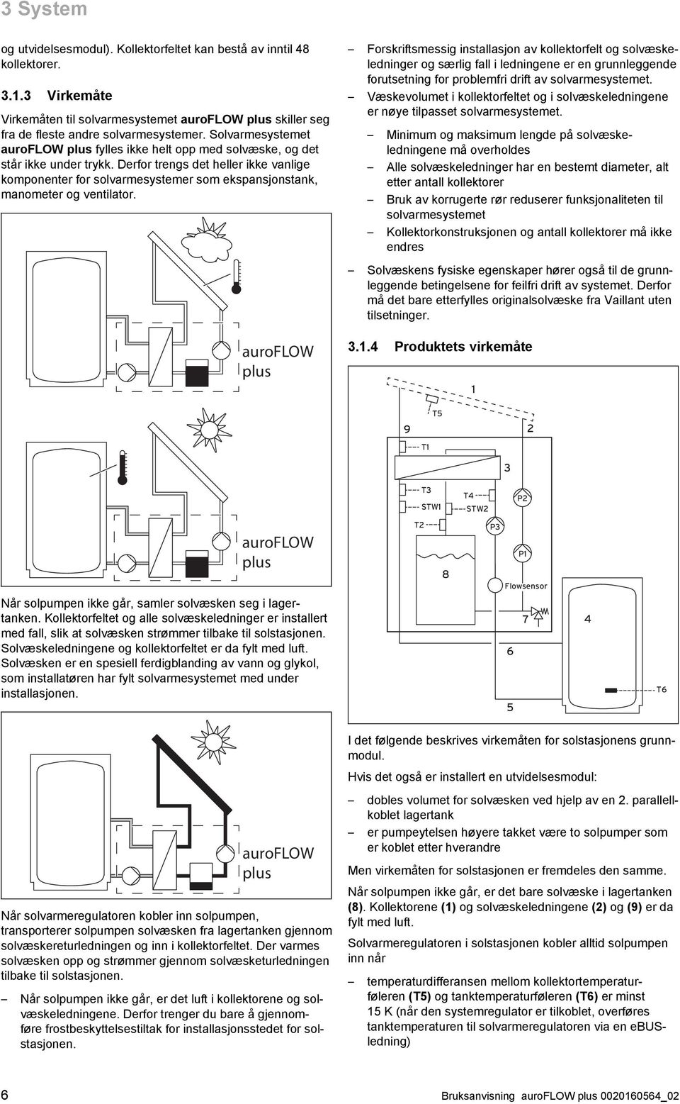 Derfor trengs det heller ikke vanlige komponenter for solvarmesystemer som ekspansjonstank, manometer og ventilator.