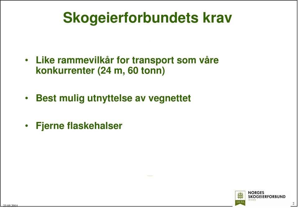 konkurrenter (24 m, 60 tonn) Best mulig