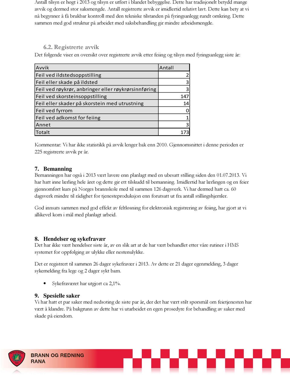 Dette sammen med god struktur på arbeidet med saksbehandling gir mindre arbeidsmengde. 6.2.