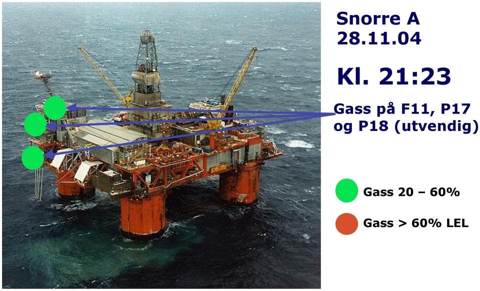 og P18 (utvendig) Gass