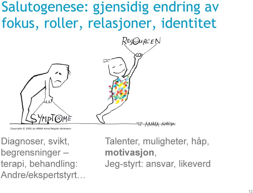 begrensninger terapi, behandling: Andre/ekspertstyrt