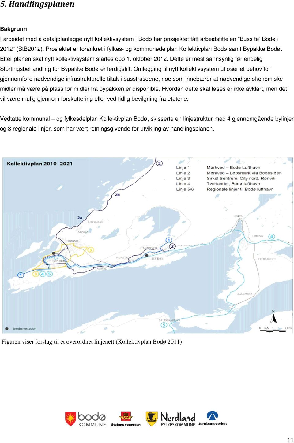 Dette er mest sannsynlig før endelig Stortingsbehandling for Bypakke Bodø er ferdigstilt.