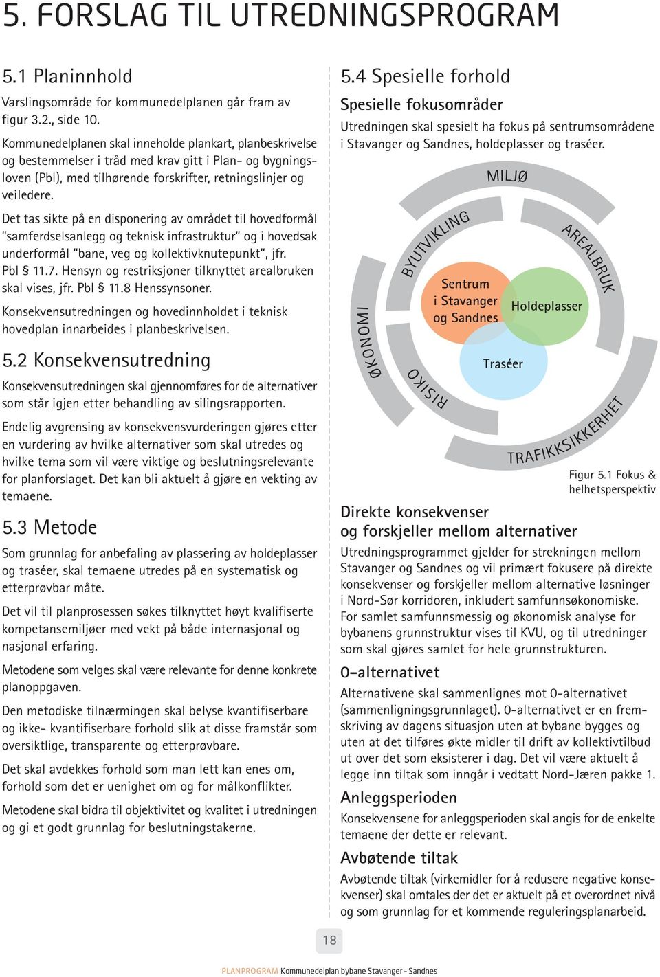 Det tas sikte på en disponering av området til hovedformål samferdselsanlegg og teknisk infrastruktur og i hovedsak underformål bane, veg og kollektivknutepunkt, jfr. Pbl 11.7.