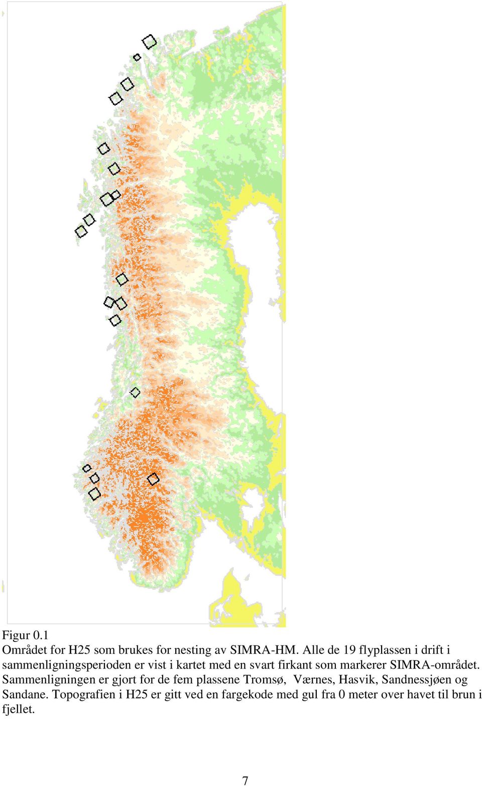 som markerer SIMRA-området.