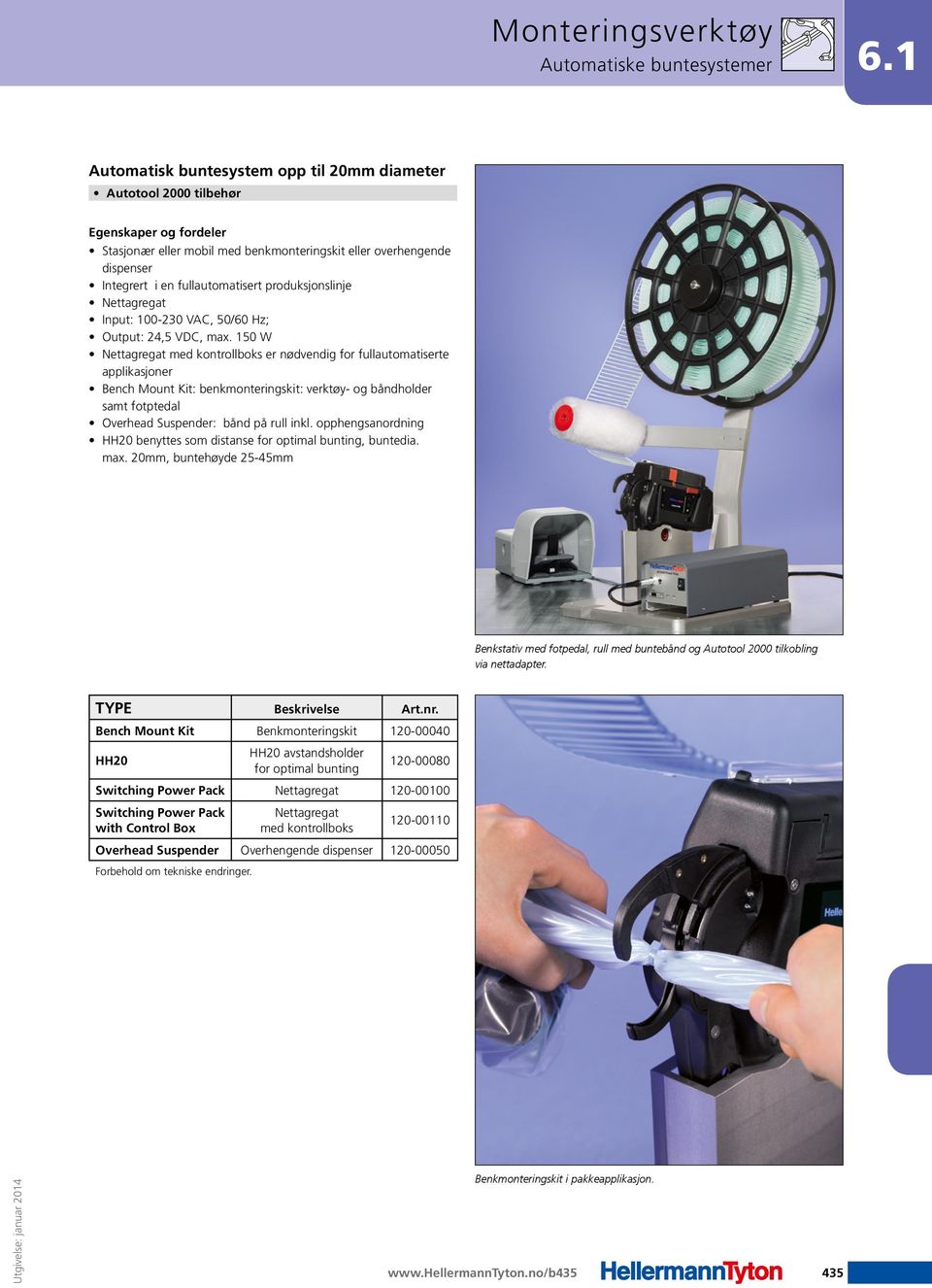 Nettagregat Input: 100-230 VAC, 50/60 Hz; Output: 24,5 VDC, max.