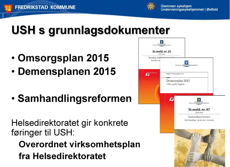 Helsedirektoratet gir konkrete føringer til