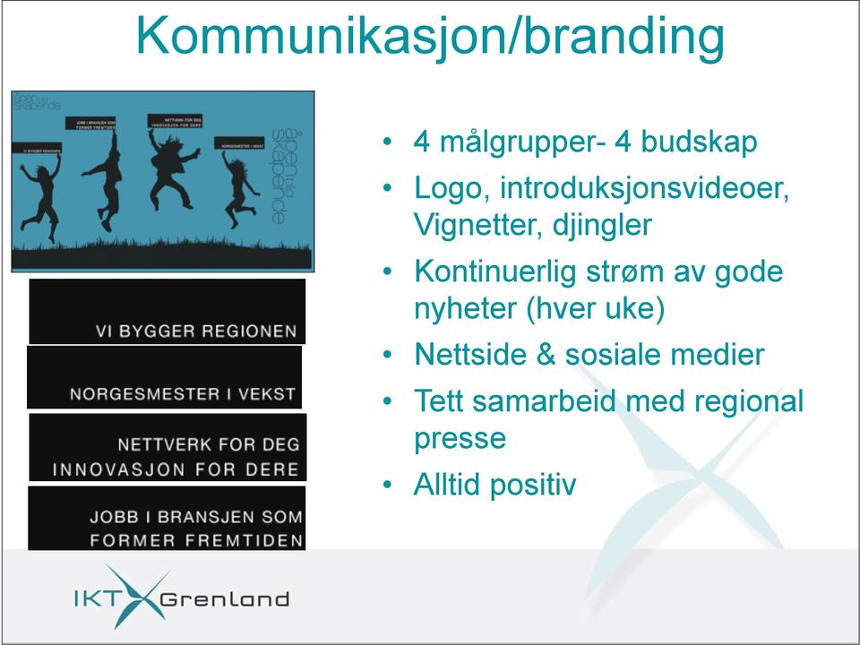 Kontinuerlig strøm av gode nyheter (hver uke)