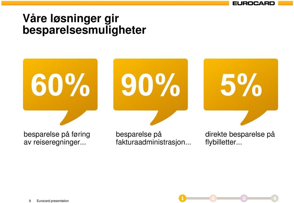 .. besparelse på fakturaadministrasjon.