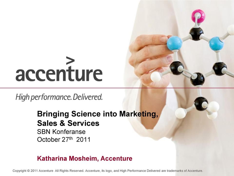 Katharina Mosheim, Accenture Accenture, its